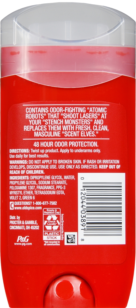 Old Spice High Endurance Deodorant Stick Pure Sport – Image 3