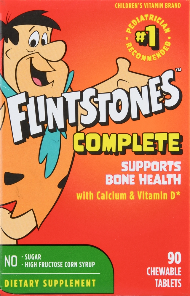 Flintstones Complete Children's Multivitamin Chewable Tablets