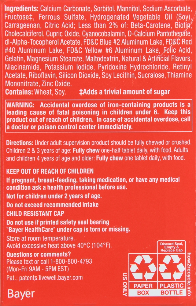 Flintstones Complete Children's Multivitamin Chewable Tablets – Image 6