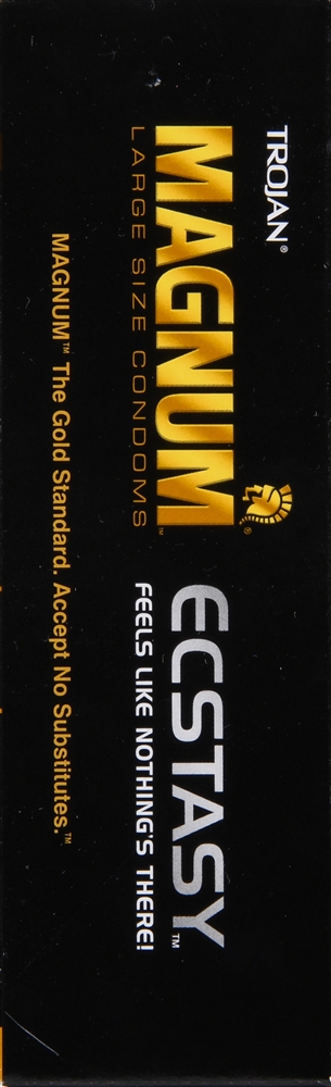 TROJAN Magnum Ecstasy Lubricated Latex Condoms