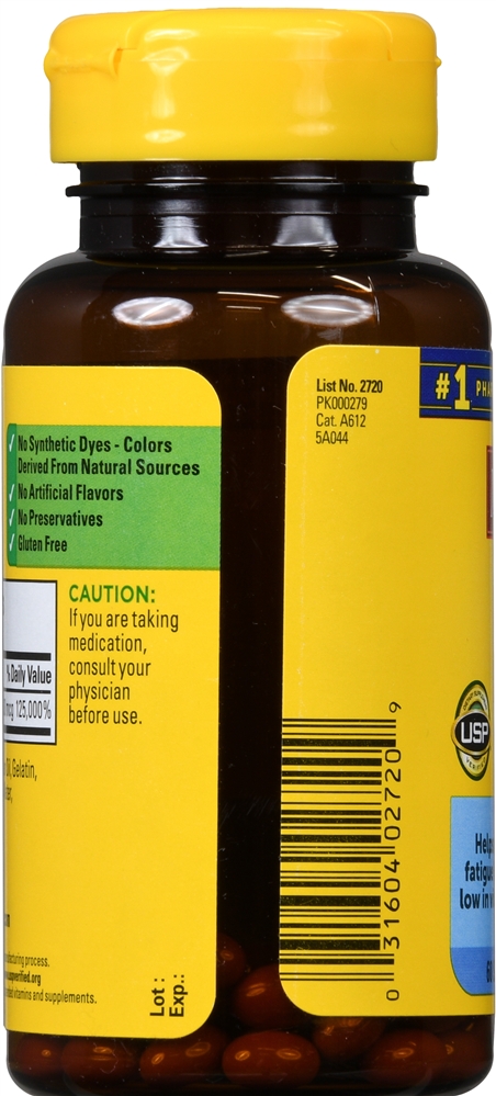 Nature Made B12 3000 mcg Softgels Extra Strength