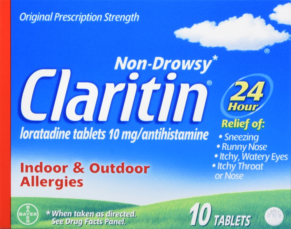 Claritin Loratadine 10 mg/Antihistamine 24 Hour Allergy Tablets – Image 13