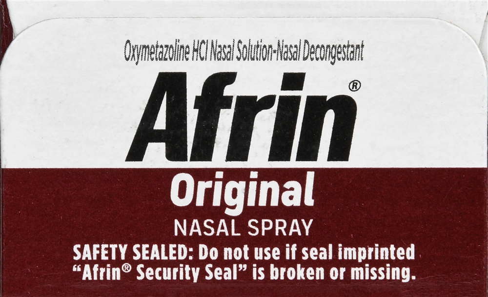 Afrin Original Oxymetazoline HCl Nasal Decongestant Spray – Image 5