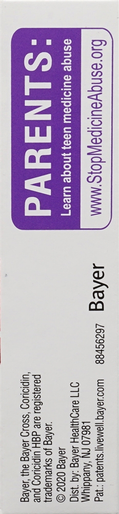 Coricidin HBP Cough & Cold Tablets – Image 3