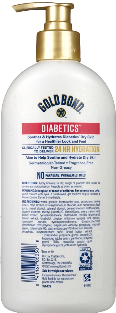 Gold Bond Diabetics' Dry Skin Relief Body Lotion – Image 5