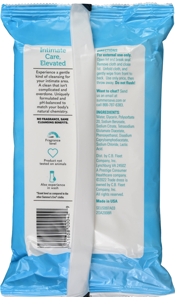 Summer's Eve Daily Gentle Cloths Fragrance Free – Image 19