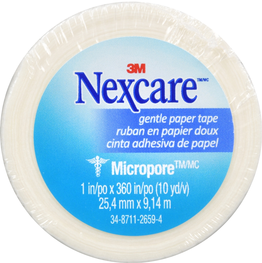 Nexcare Micropore Gentle Paper Tape 1 In x 10 Yd – Image 14