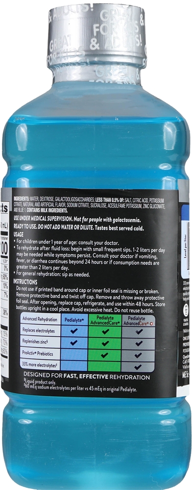 Pedialyte Advanced Care+ Electrolyte Solution Berry Frost – Image 5