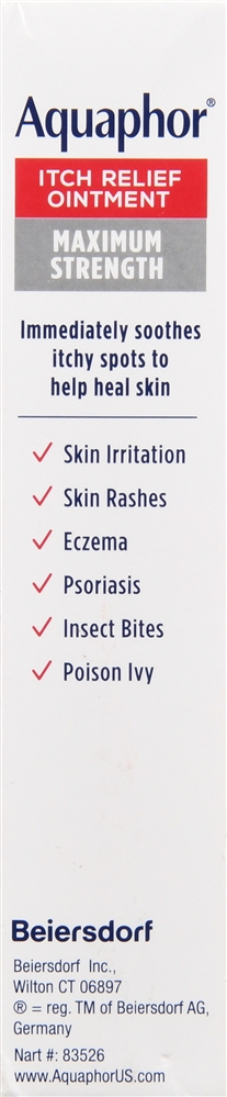Aquaphor 1% Hydrocortisone Itch Relief Ointment – Image 2
