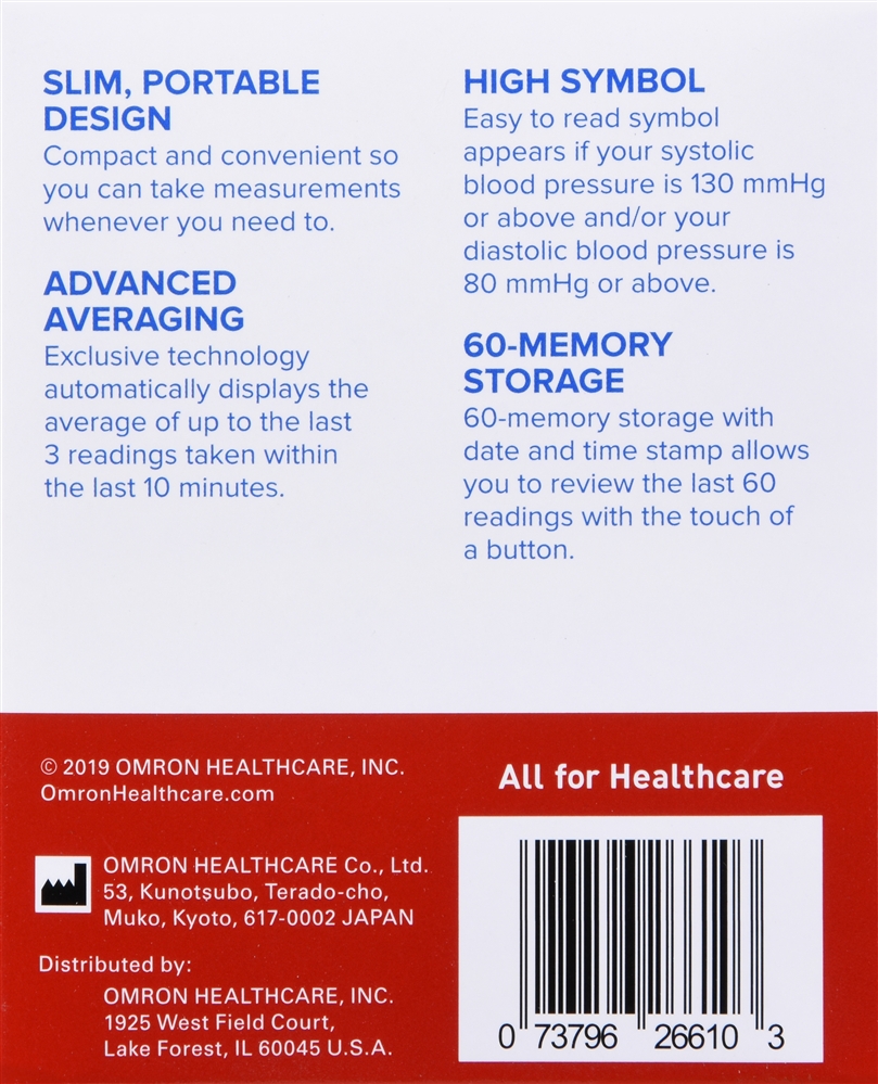 OMRON Blood Pressure Monitor 3 Series Wrist – Image 4