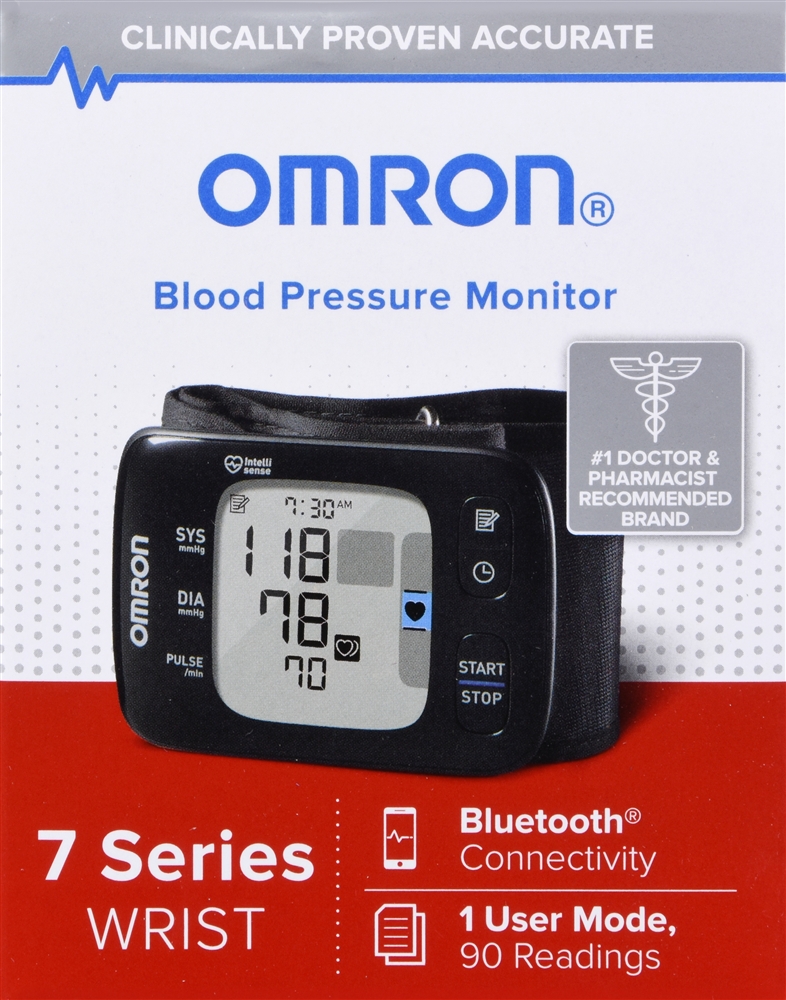 OMRON Blood Pressure Monitor 7 Series Wrist – Image 2