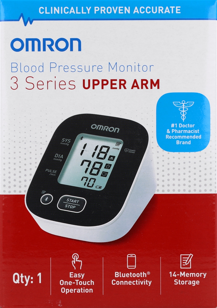 OMRON Blood Pressure Monitor  3 Series Upper Arm – Image 3