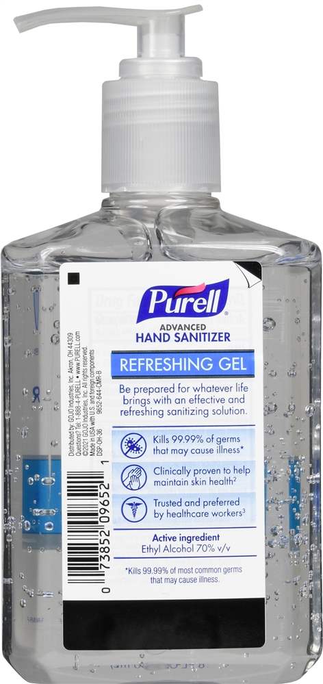Purell Advanced Hand Sanitizer Refreshing Gel