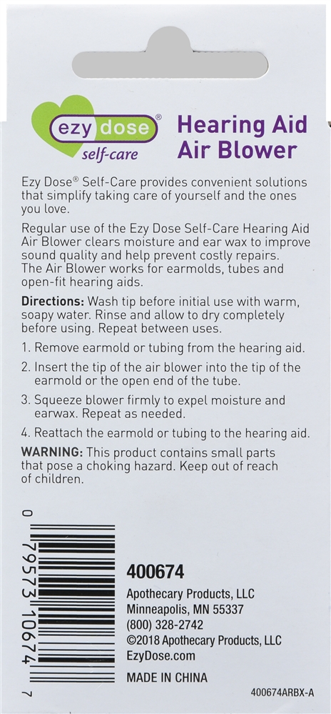 Ezy Dose Self-Care Hearing Aid Air Blower – Image 5