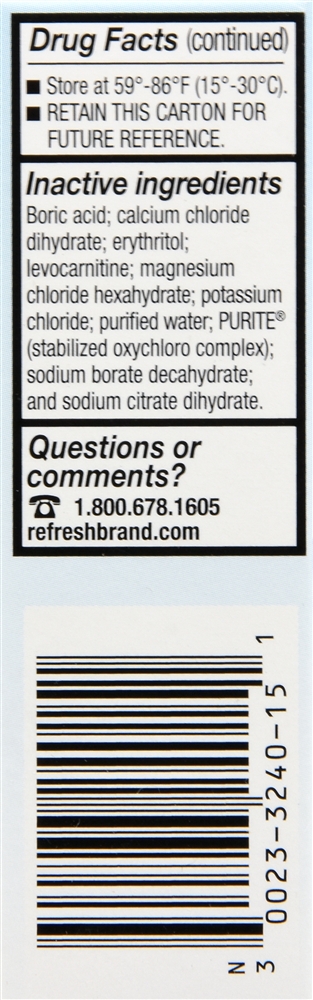 Refresh Optive Lubricant Eye Drops