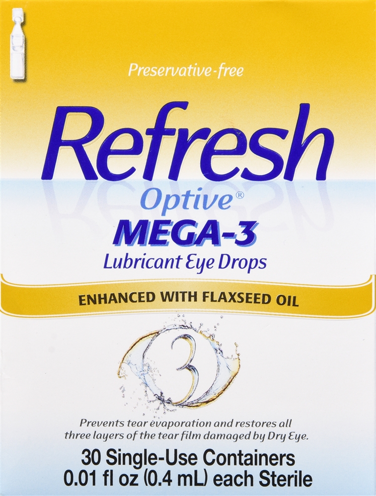 Refresh Optive Mega-3 Lubricant Eye Drops Single-Use Containers – Image 6