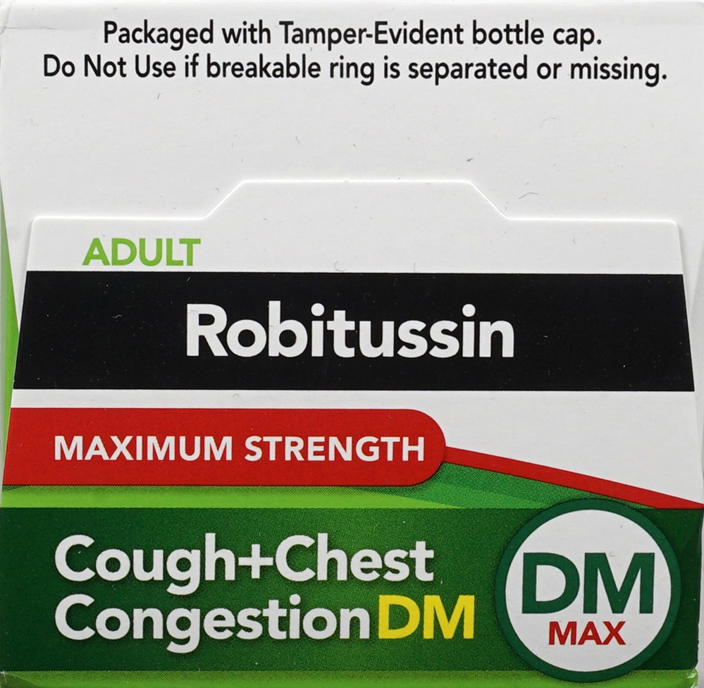 Robitussin Adult Cough + Chest Congestion DM Liquid Maximum Strength – Image 7