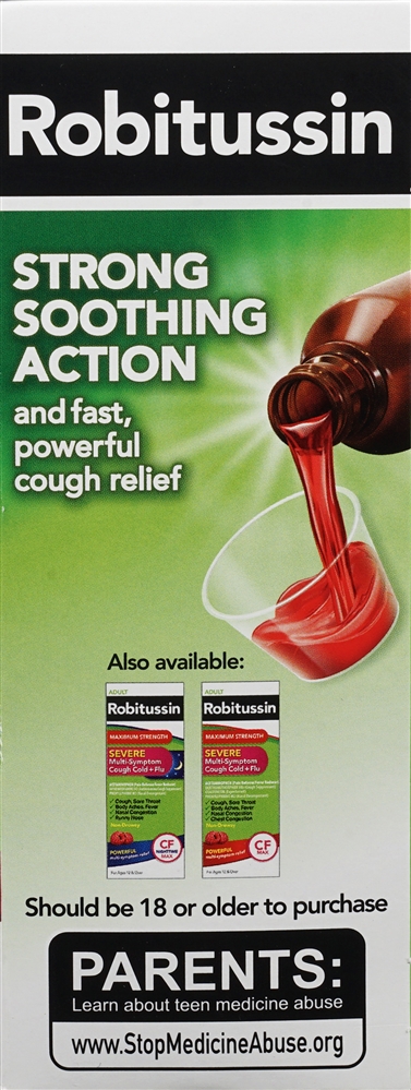 Robitussin Adult Cough + Chest Congestion DM Liquid Maximum Strength – Image 3