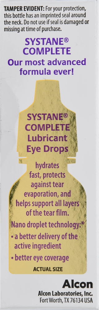 Systane Complete Lubricant Eye Drops