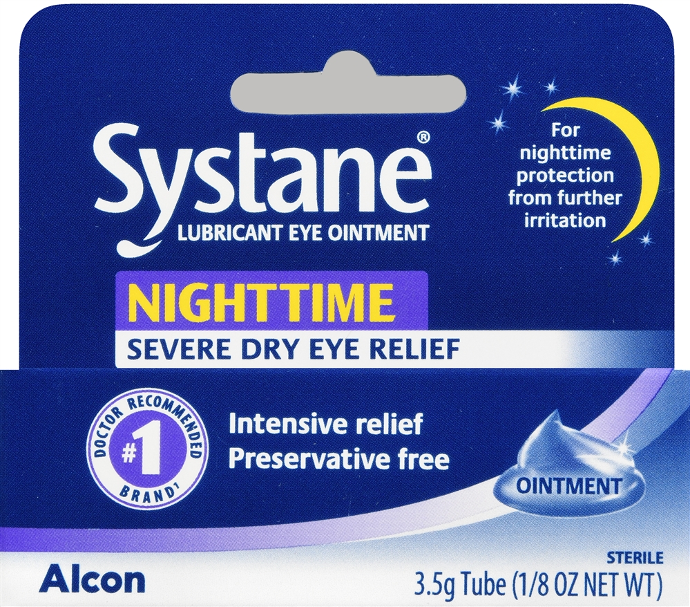 Systane Nighttime Severe Dry Eye Relief Lubricant Eye Ointment – Image 7
