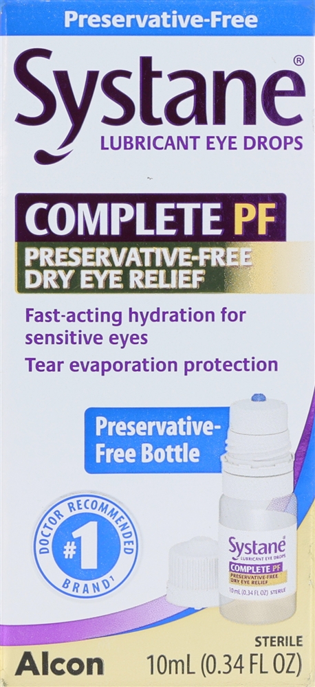 Systane Complete PF Lubricant Eye Drops – Image 3