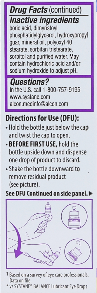 Systane Complete PF Lubricant Eye Drops – Image 2