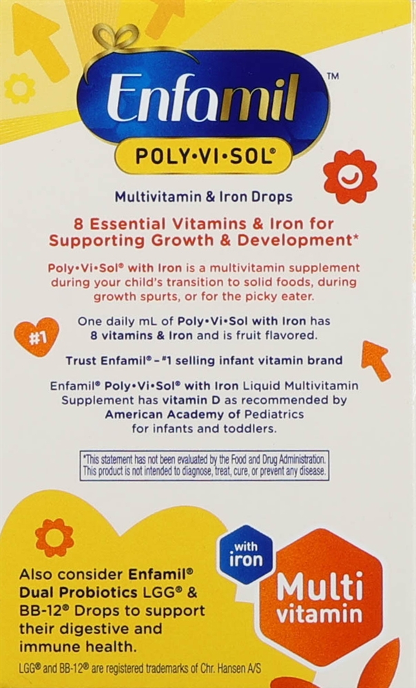 Enfamil Poly-Vi-Sol Multivitamin With Iron Drops – Image 6