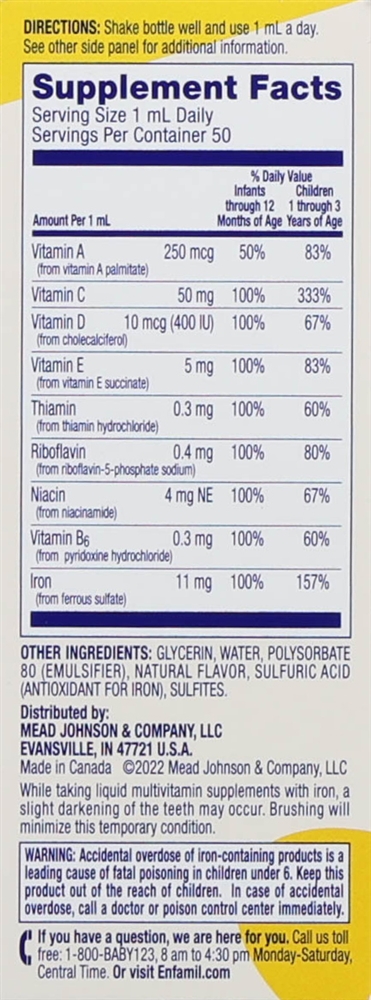 Enfamil Poly-Vi-Sol Multivitamin With Iron Drops – Image 3