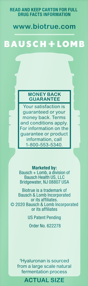 Bausch + Lomb Biotrue Hydration Boost Lubricant Eye Drops – Image 2