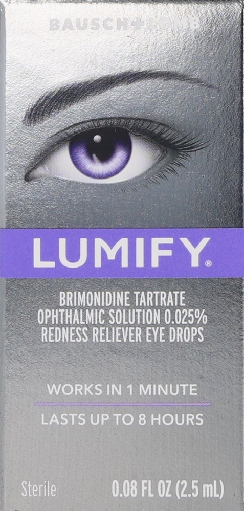 Bausch + Lomb Lumify Brimonidine Tartrate 0.025% Redness Reliever Eye Drops – Image 6
