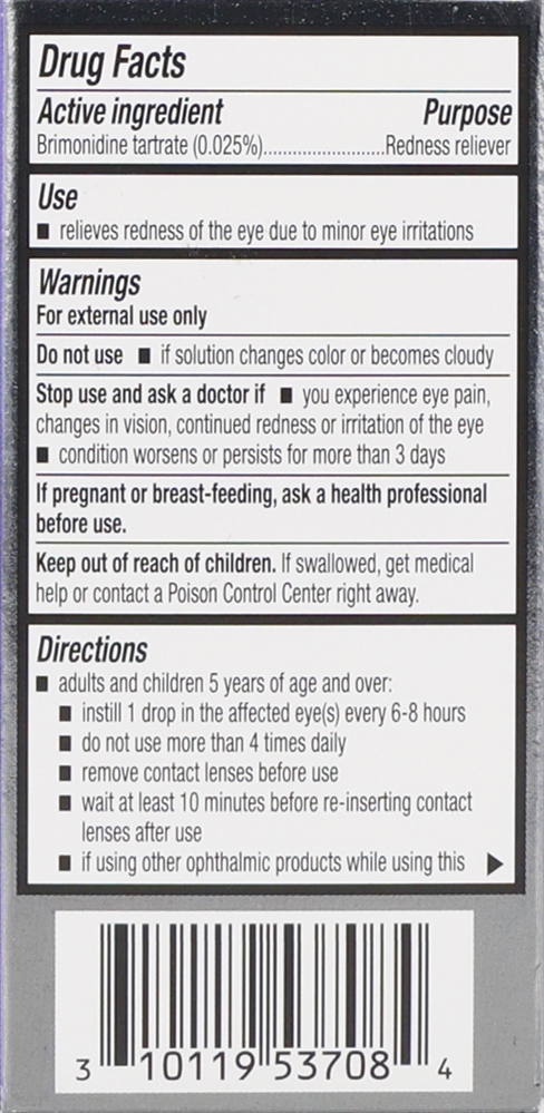 Bausch + Lomb Lumify Brimonidine Tartrate 0.025% Redness Reliever Eye Drops – Image 5
