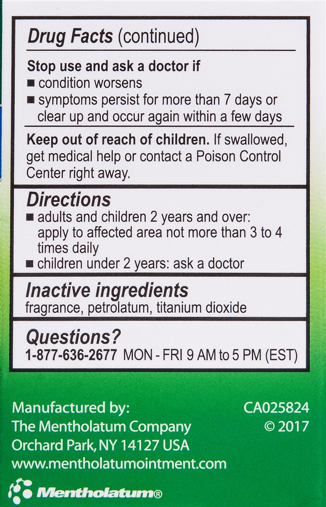 Mentholatum Original Ointment
