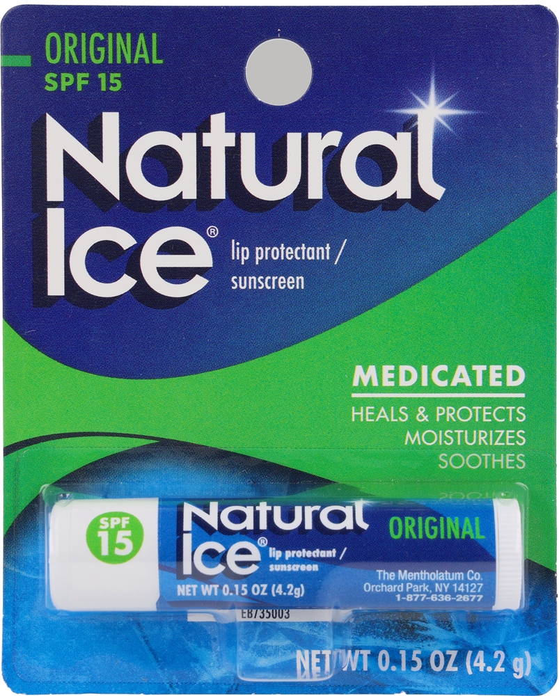 Mentholatum Natural Ice Medicated Lip Balm SPF 15 Original – Image 7