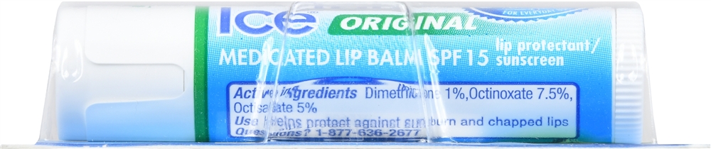 Mentholatum Natural Ice Medicated Lip Balm SPF 15 Original – Image 4