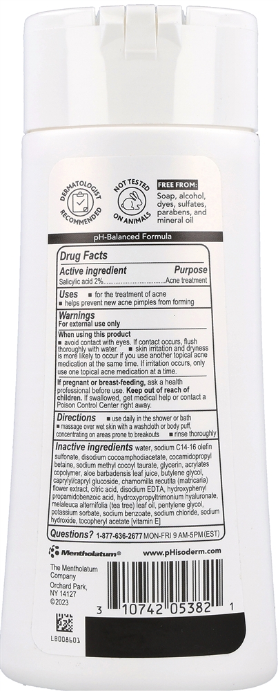 pHisoderm Anti-Blemish Body Wash – Image 3