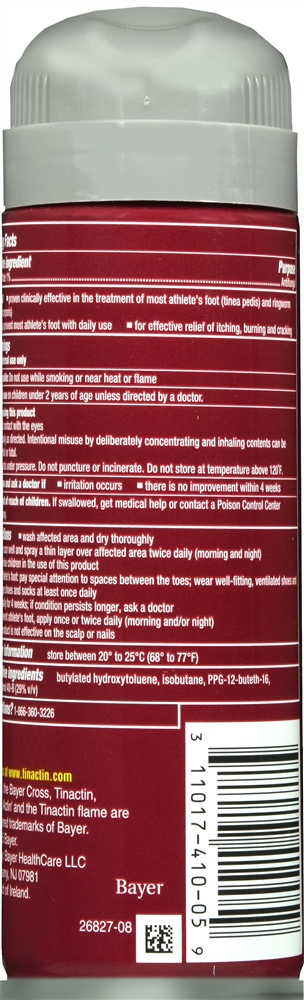 Tinactin Tolnaftate Antifungal Liquid Spray – Image 4
