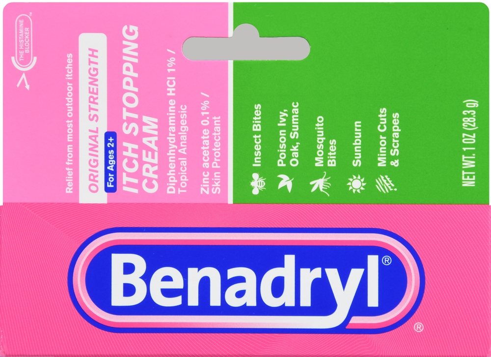 Benadryl Itch Stopping Cream Original Strength – Image 4