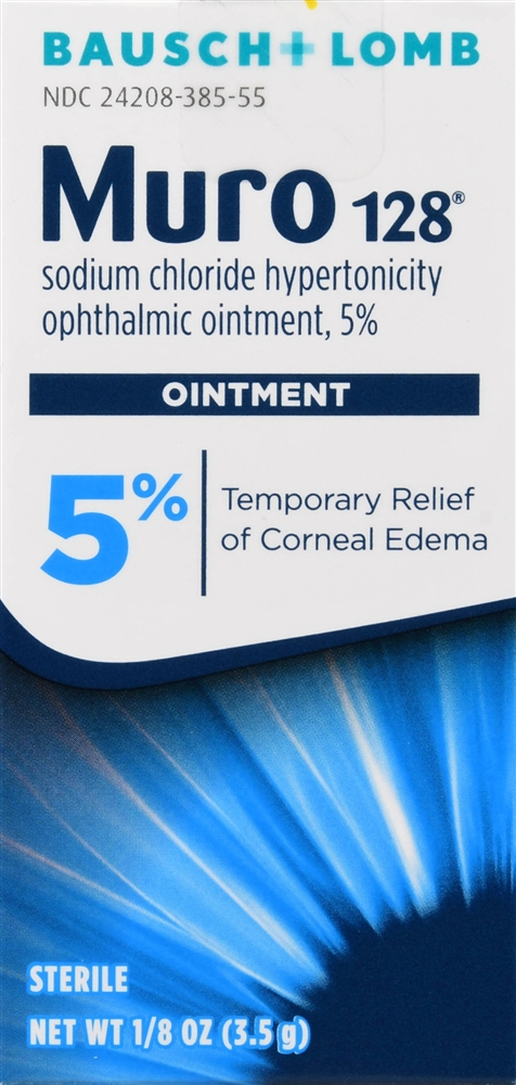 Bausch + Lomb Muro 128 Sodium Chloride 5% Hypertonicity Ophthalmic Ointment – Image 4