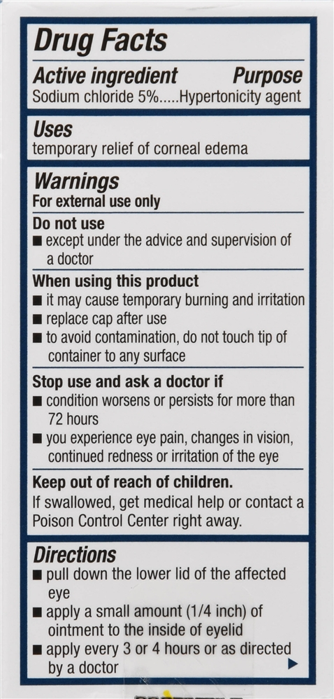 Bausch + Lomb Muro 128 Sodium Chloride 5% Hypertonicity Ophthalmic Ointment – Image 6