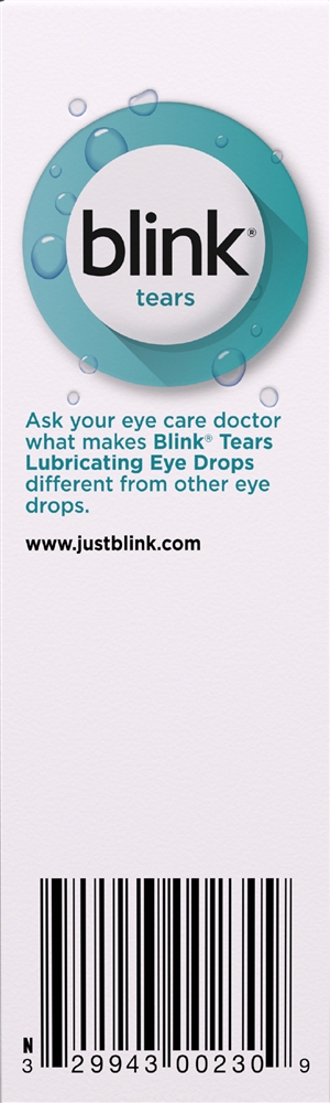 Bausch + Lomb Blink Tears Lubricating Eye Drops Mild-Moderate Dry Eye