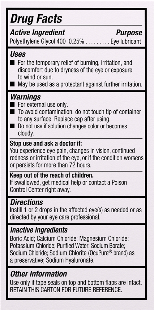 Bausch + Lomb Blink Tears Lubricating Eye Drops Mild-Moderate Dry Eye – Image 5
