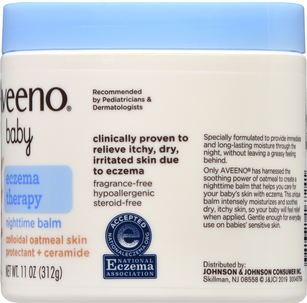 Aveeno Baby Eczema Therapy Nighttime Balm – Image 6