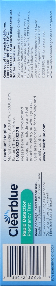 Clearblue Rapid Detection Pregnancy Tests – Image 2