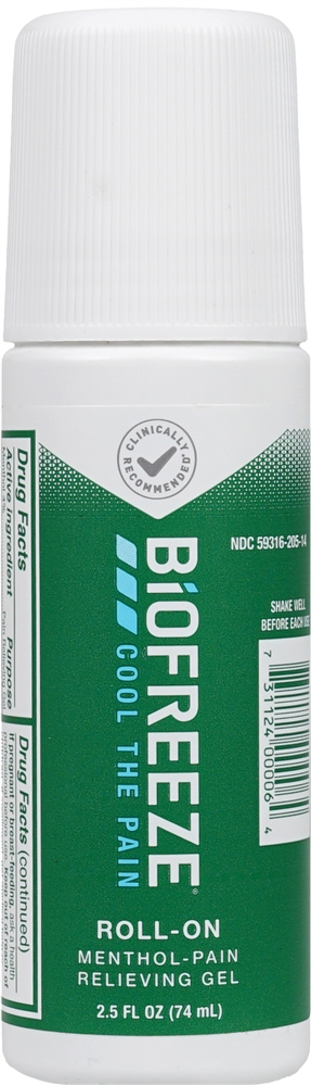 Biofreeze Menthol-Pain Relieving Gel Roll-On – Image 2