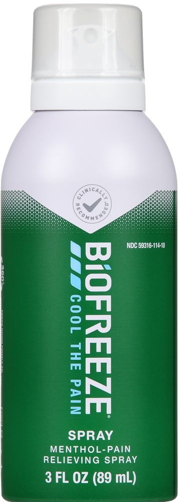 Biofreeze Menthol-Pain Relieving Spray – Image 2
