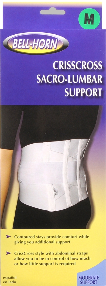 Bell-Horn Crisscross Sacro-Lumbar Support Medium