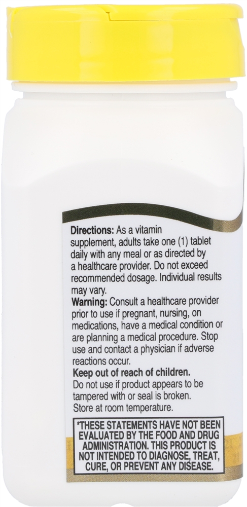 21st Century B-1 100 mg Tablets – Image 2