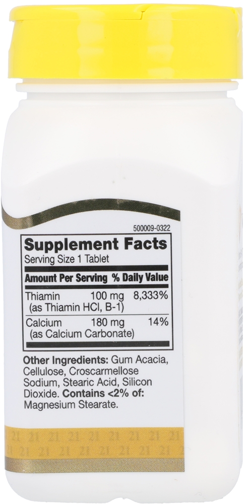 21st Century B-1 100 mg Tablets