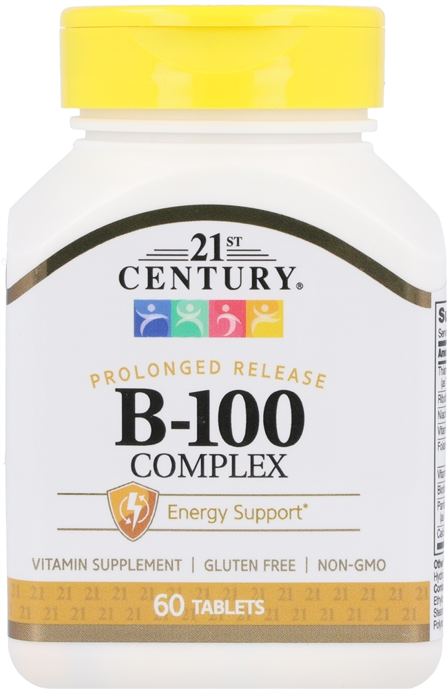 21st Century B-100 Complex Prolonged Release Tablets – Image 4