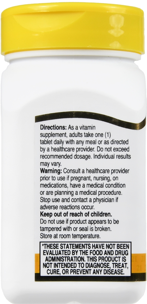 21st Century B-12 500 mcg Tablets – Image 2